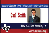TxSGS 2018 Speaker Spotlight – Carl Smith